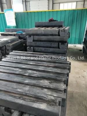 Manganese Steel and Rubber Lining Ball Mill Spare Parts Rubber Mill Liner for Mining