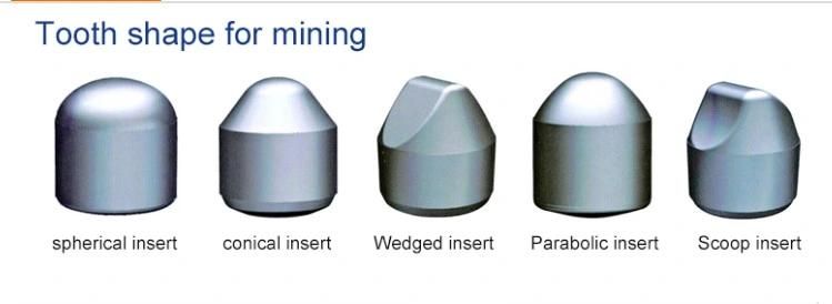 Grewin-Round Tungsten Carbide Button Tips for Oil-Field Drilling