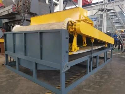 High Intensity Wet Type Conveyor Belts Permanent Strong Magnetic Plate Separator for Ore ...