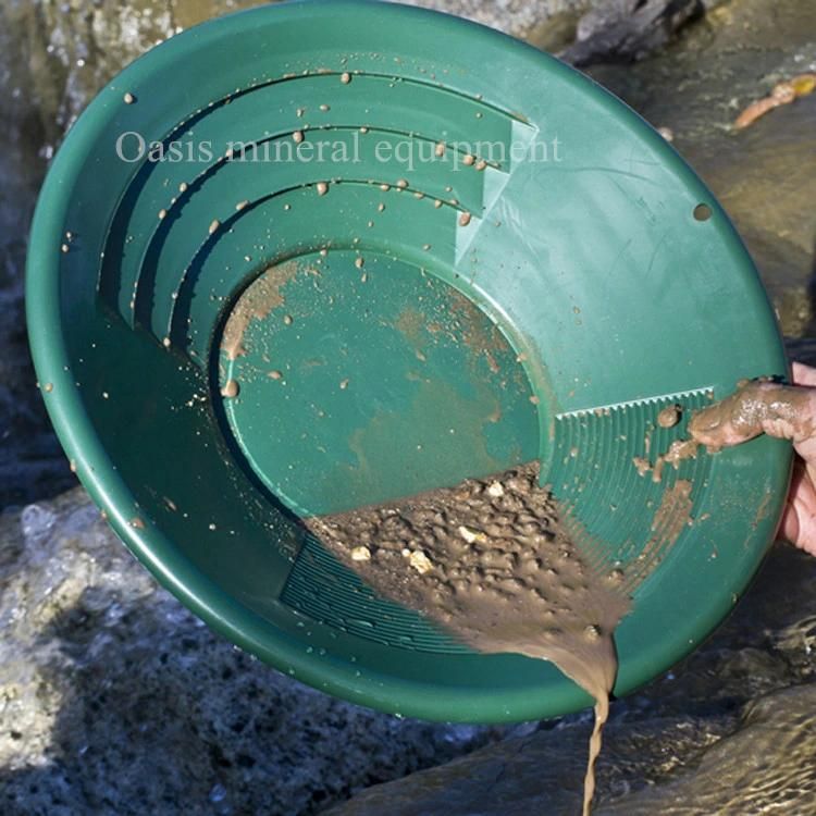 Plastic Gold Pan/Gold Washing Pan/Gold Pan Set Mining Tools