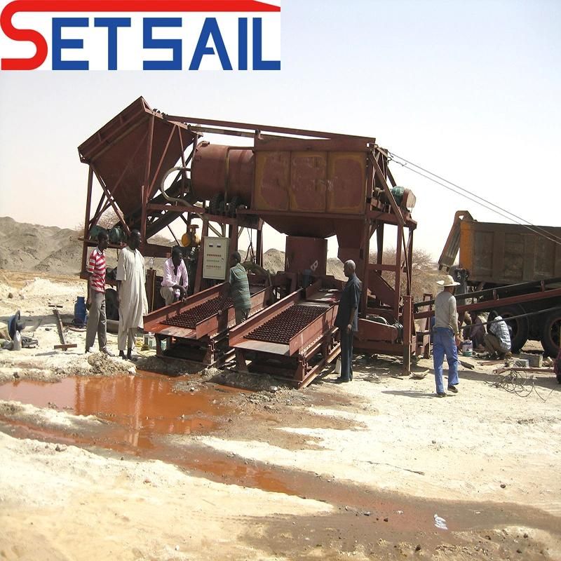 Diesel Engine Power Land Mining Equipment for Gold