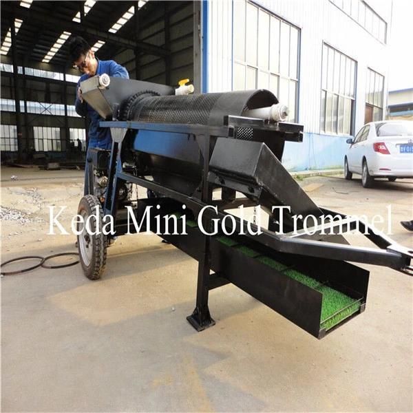 Small Scale Gold Washing Plant Machine Gold Trommel Screen Gold Mining Equipment