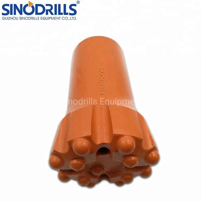 Sinodrills 89mm Rock Drilling Tools T38 Threaded Button Bits