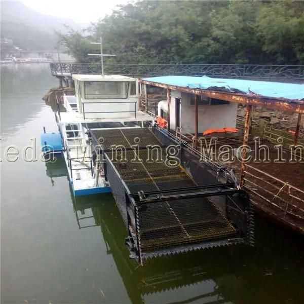 River Cleaning Machinery Garbage Salvage Boat Weed Harvester