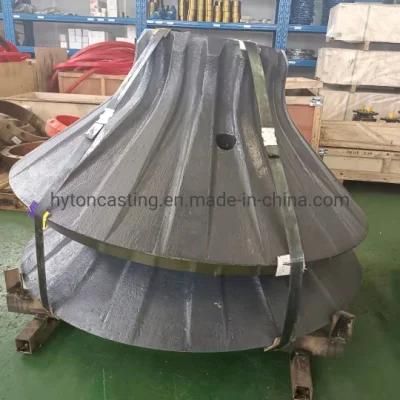 Mn18cr2 Mn13cr2 Bowl Liner Mantle for CT845 3502 Trio Cone Crusher Wear Parts