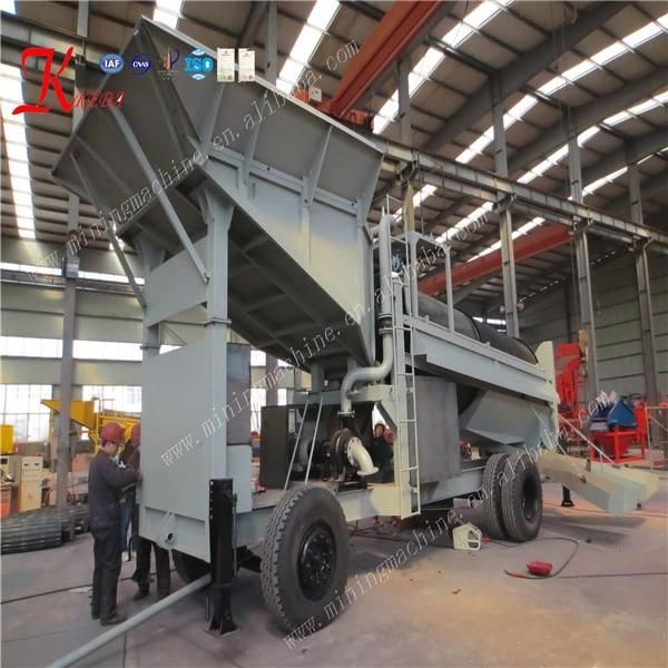 Gold Rotary Trommel Screen Gold Mining Machine