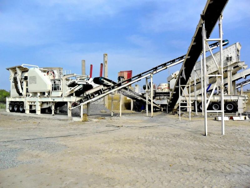 Mining Stone Crusher Station Mobile Cone Crusher Concasseur De Granite