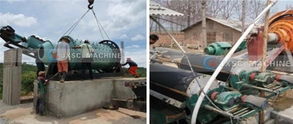 Ball Mill Big Capacity Jxsc Rock Copper Grinding Ball Mill for Quartz