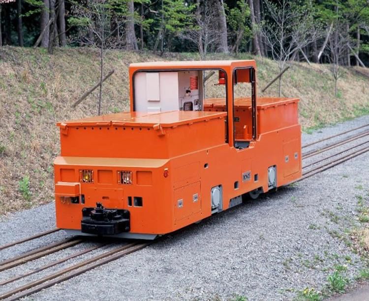 14 Ton Anti-Explosive Tunnel Railway Electrical Mine Battery Locomotive for Transportation