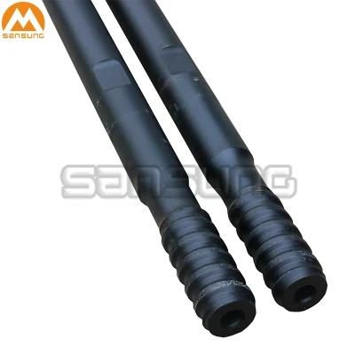 H22/25, B25/28/32/35, R46/56/60/64/76/87 Top Hammer Drilling Extension Rods