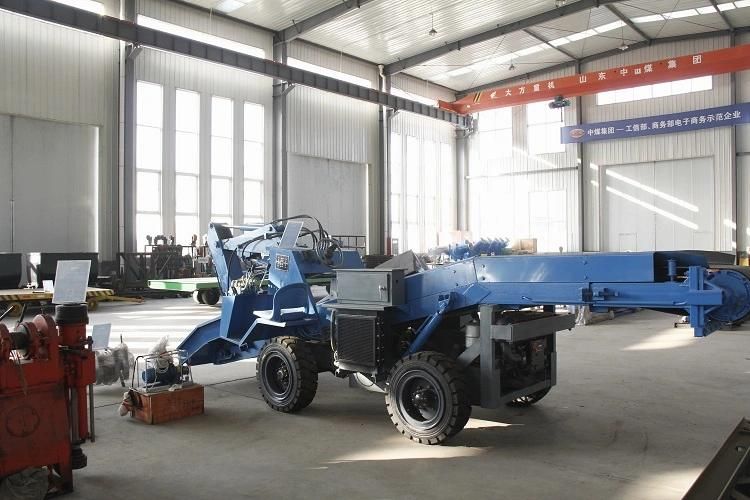 China Factory Wheeled Stone Mucking Loader Used in Gold Mine