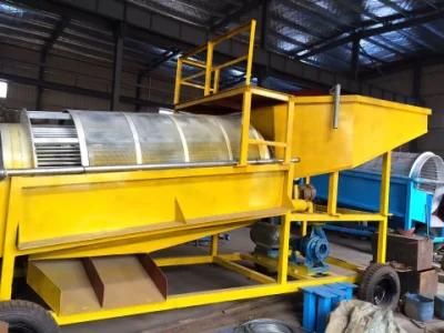 Jxsc Factory Price Placer Mining Machine 1-200 Tph Gold Trommel Washing Plants /Screen