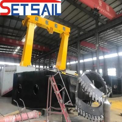 Diesel Engine Cutter Suction Dredging Sand Machine with Booster Station