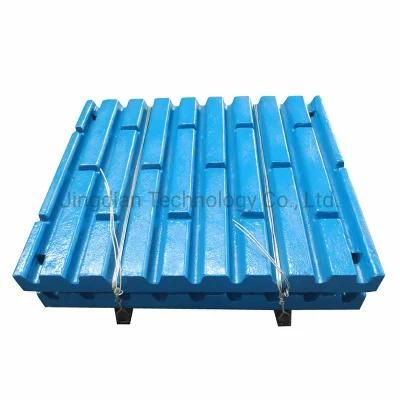 High Manganese Steel Plate Jaw Crusher Plate