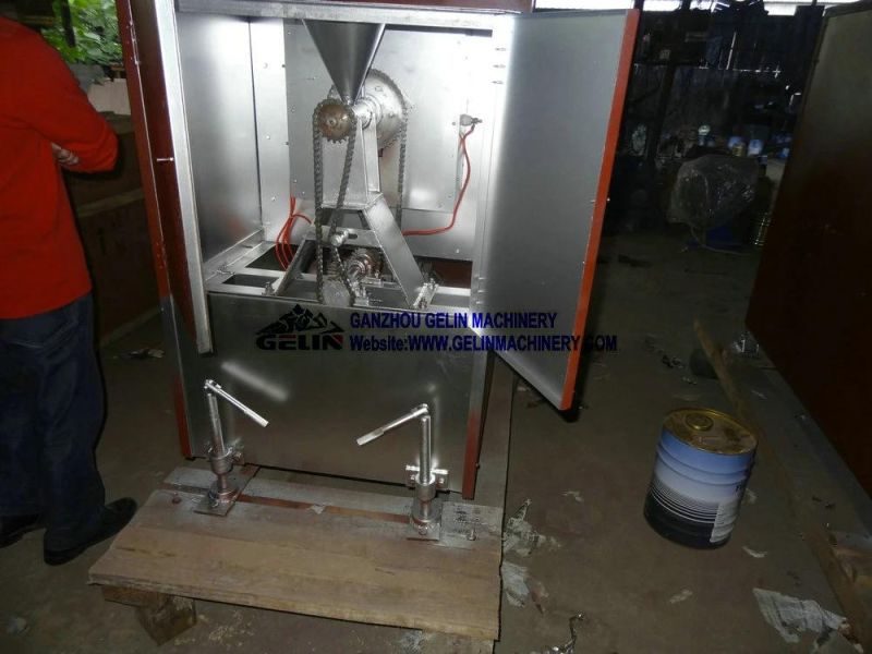 Small High Intensity Four Rollers Magnetic Separator for Coltan Ore