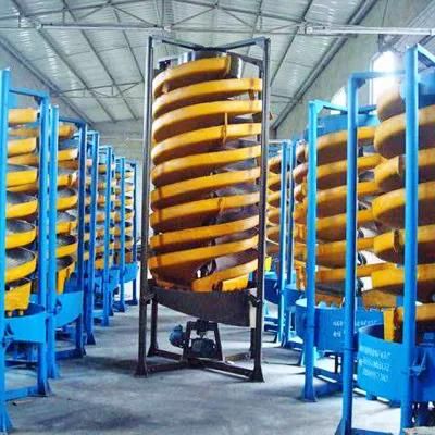 New Design Mineral Processing Concentrator Gravity Separator Spiral Chute