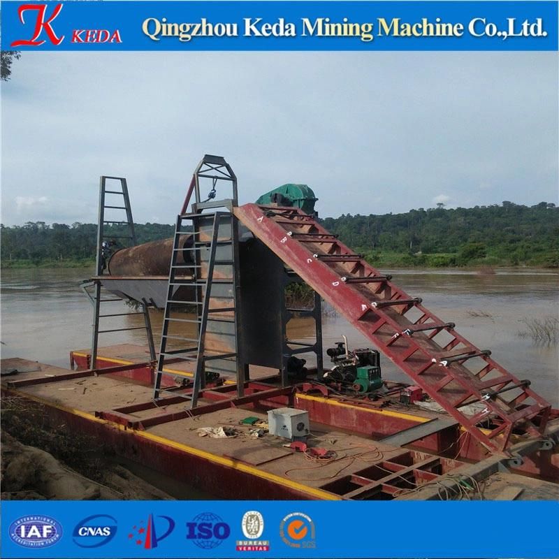 Bucket Sand Suction Dredger for Gold