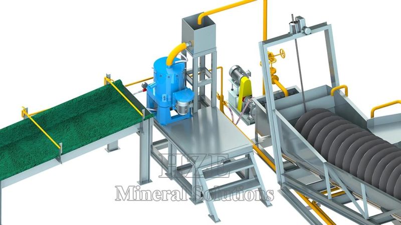 Small Scale Mobile Modular Gold Mining Flotation Plant