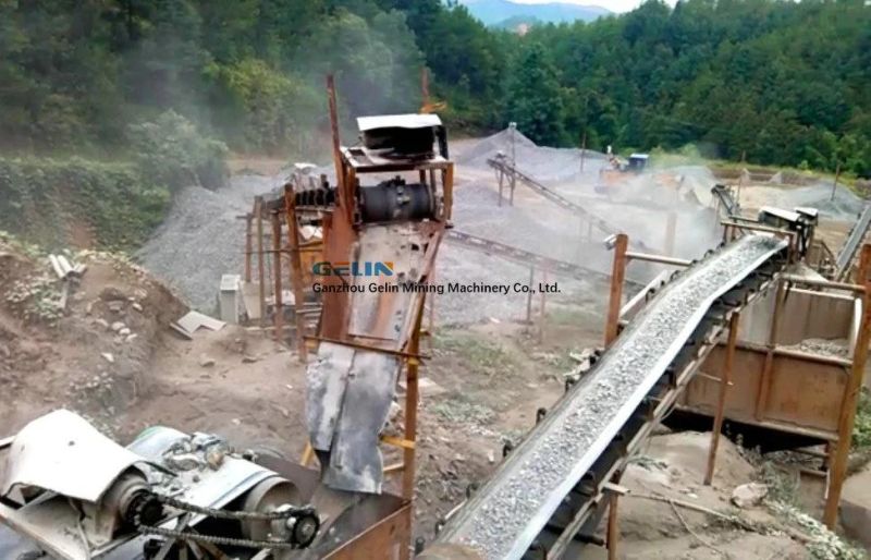 200tph Rock Crusher Stone Making Production Line