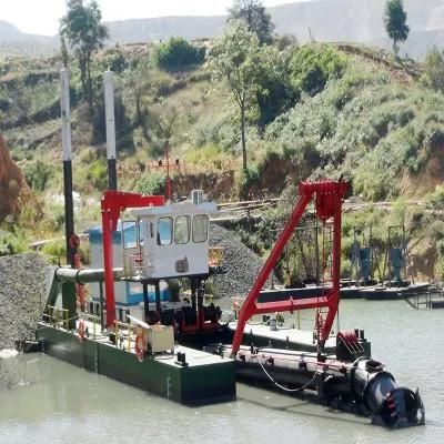 Hydraulic Sand Mining Cutter Suction Dredger in River or Sea