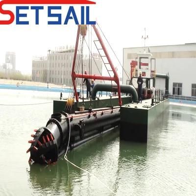 Low Price Hydraulic Cutter Scution Sand Boat with Mornitoring System