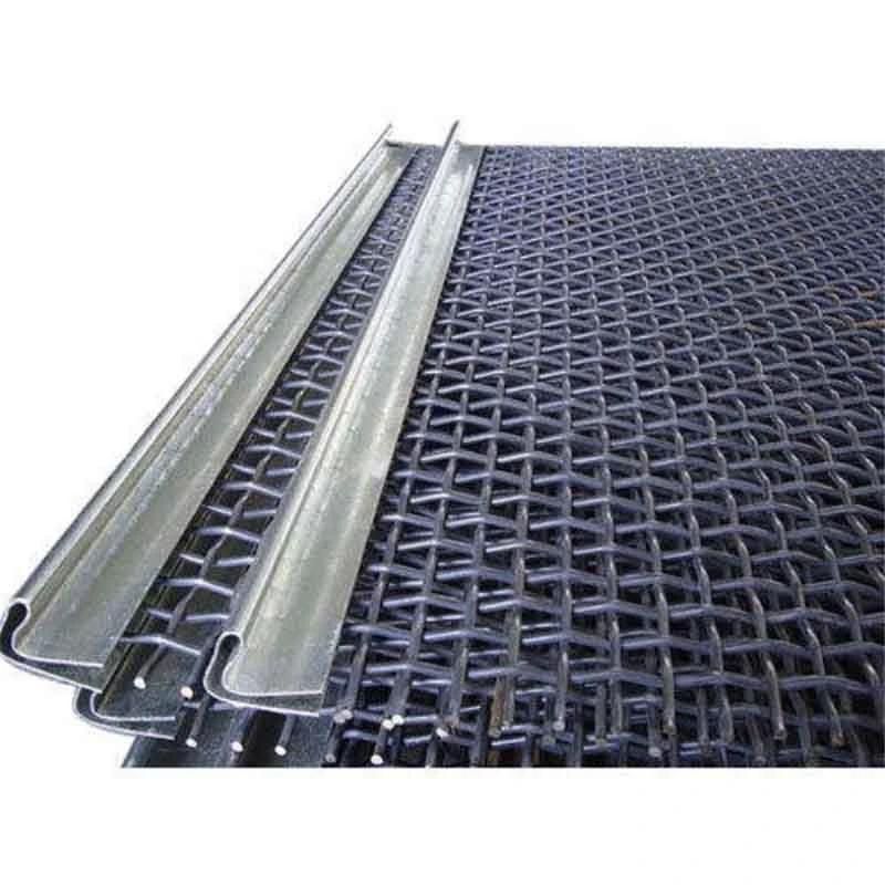 65mn Stainless Steel Mine Sieving Mesh Vibrating Screen Mesh for Quarry Screening