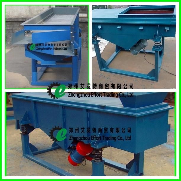 Mine Powder Stone Powder Separating Linear Vibrating Screen, Mesh Sieve Linear Vibration Screen