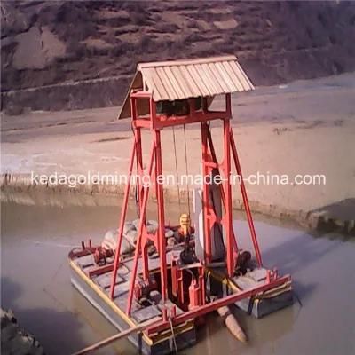 Dredger with Pumping/ Low Price High Capacity River Sand Pumping Dredger