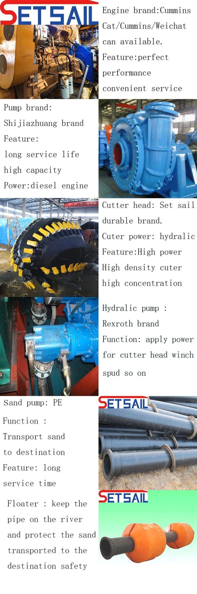 Shijiazhuang River Sand Pump 22 Inch Cutter Suction Dredger