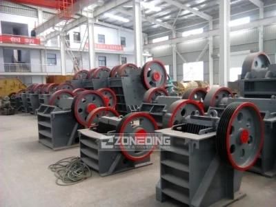 Bentonite Jaw Crusher in Crushing Plant with Motor