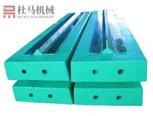 Impact Stone Crusher Spare Parts High Chromium Blow Bar