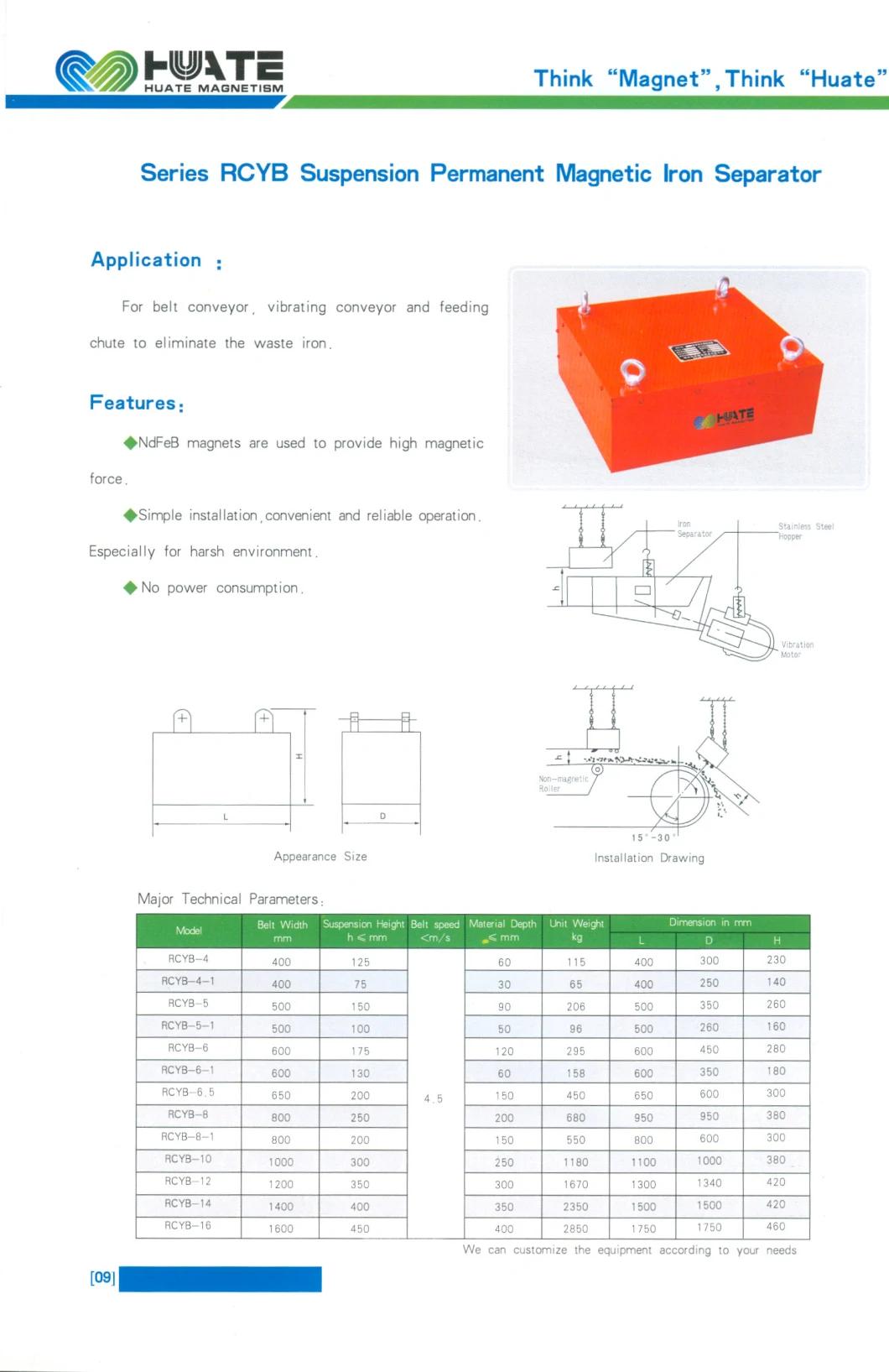 Magnetic Separator for Iron Mining&Suspended Magnetic Separator