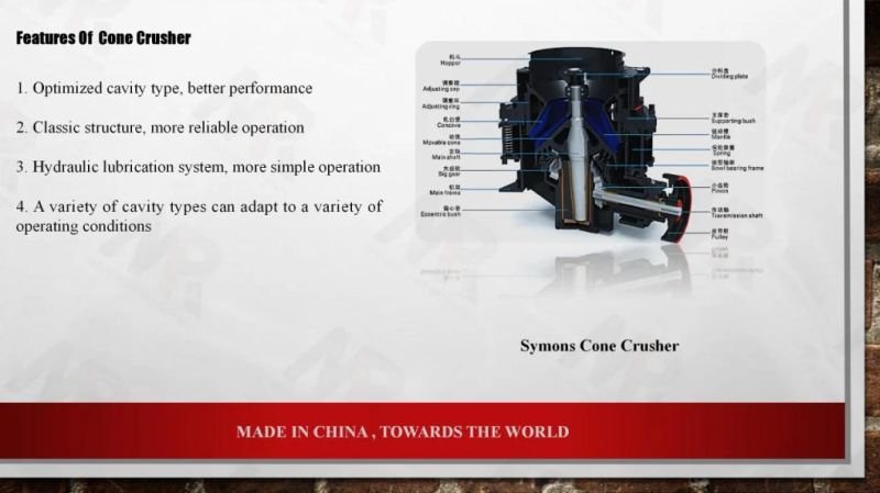 Popular High Performance Granite Symon Standard Spring Cone Crusher with Good Price