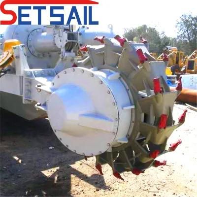 Diesel Engine Power Hydraulic Control Wheel Bucket Dredger for Sale