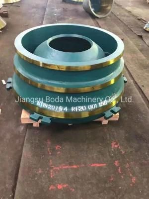Gp11f 814328546000 Concave for Mets0 Nordberg Cone Crusher Wear Parts