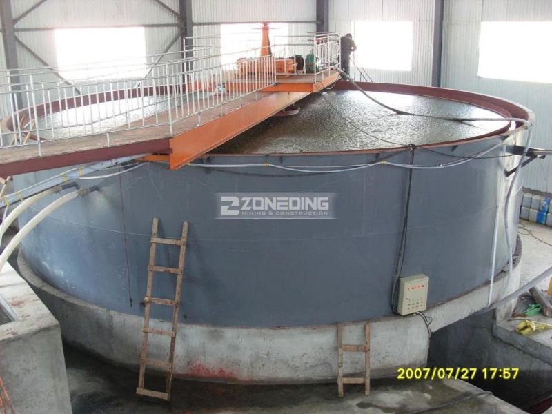 Half Bridge Sludge Scraper Thickener Tank Price Water Clarifier for Engineering