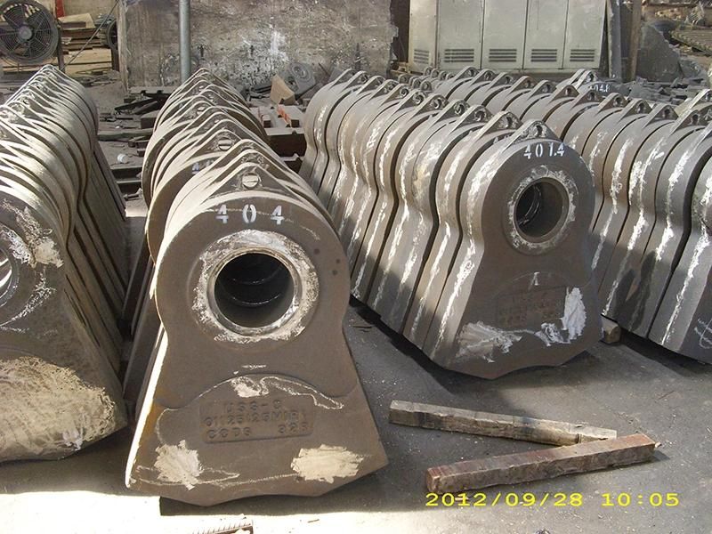 Crusher Wear Replace Hammer Impact Crusher Flat Hammer