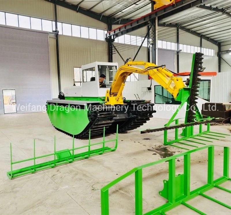 Dragon Strong Marine Steel Construction Amphibious Excavator with Track