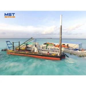 Mst 600-5000m3/H Hydraulic Cutter Suction Sand Dredger in River or Sea
