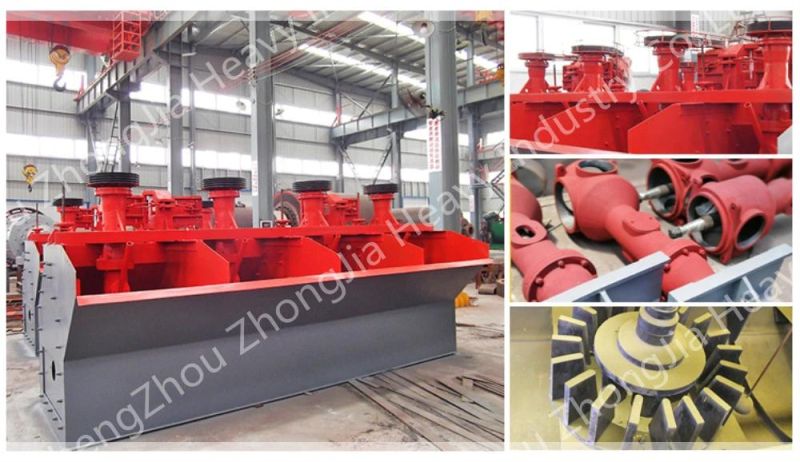 High Efficiency 500tpd Copper Ore Flotation Machine