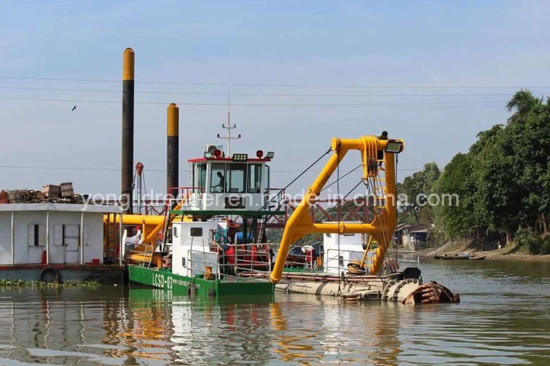 20 Inch 3500 M3/H CSD500 Cutter Suction Dredger for River Dredging in Bangladesh