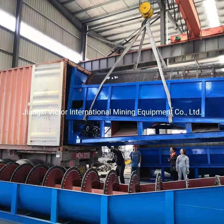 100tph Placer Alluvial Gold Mineral Portable Mobile Trommel Processing Mining Washing Plant