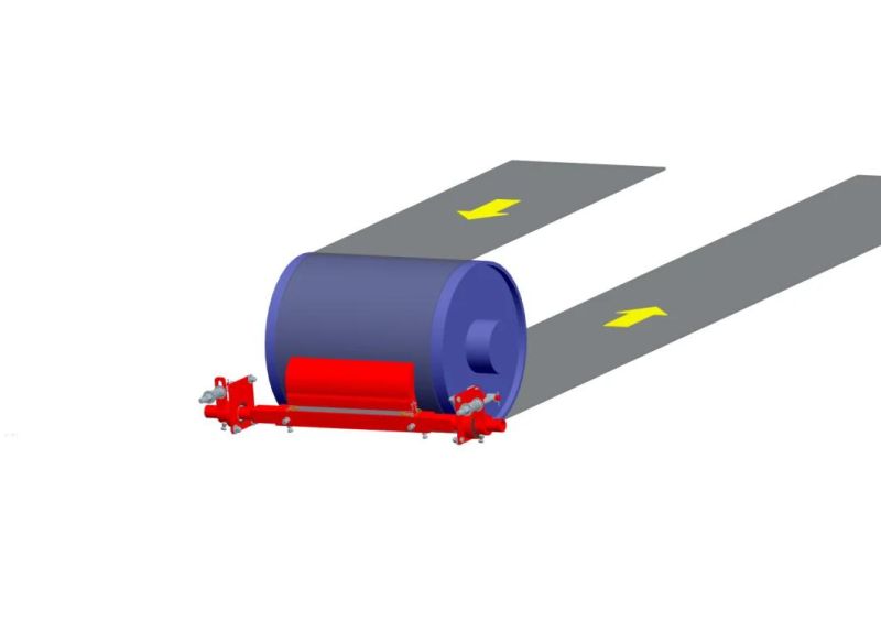 Secondary/Primary Polyurethane Blade Belt Scraper Cleaner for Belt Conveyor