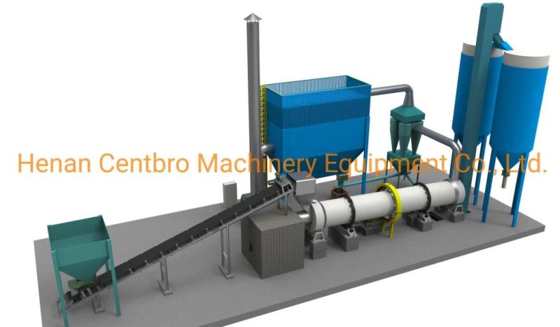 Hot Sale Sand Drying Machine Silica Sand Rotary Dryer with Best Quality