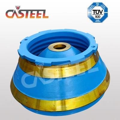 Msp200 Cone Crusher Parts Concave Ring Mantle Bowl Liner Minyu