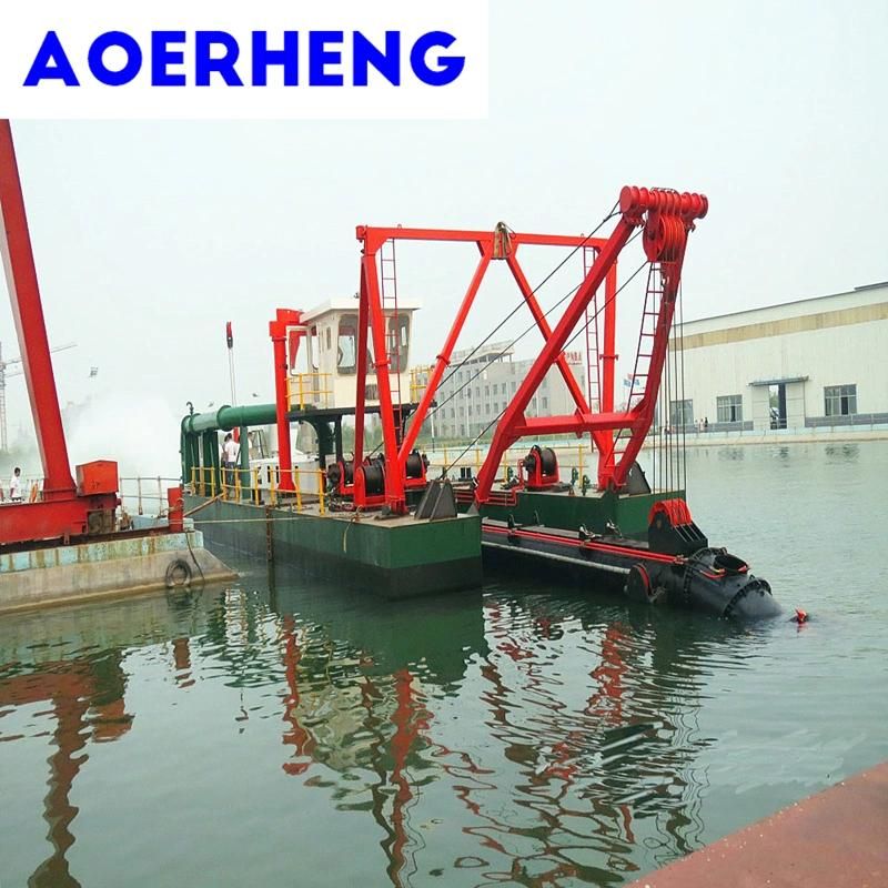 Full Electrical Power Cutter Suction Dredging Ship with Underwater Pump