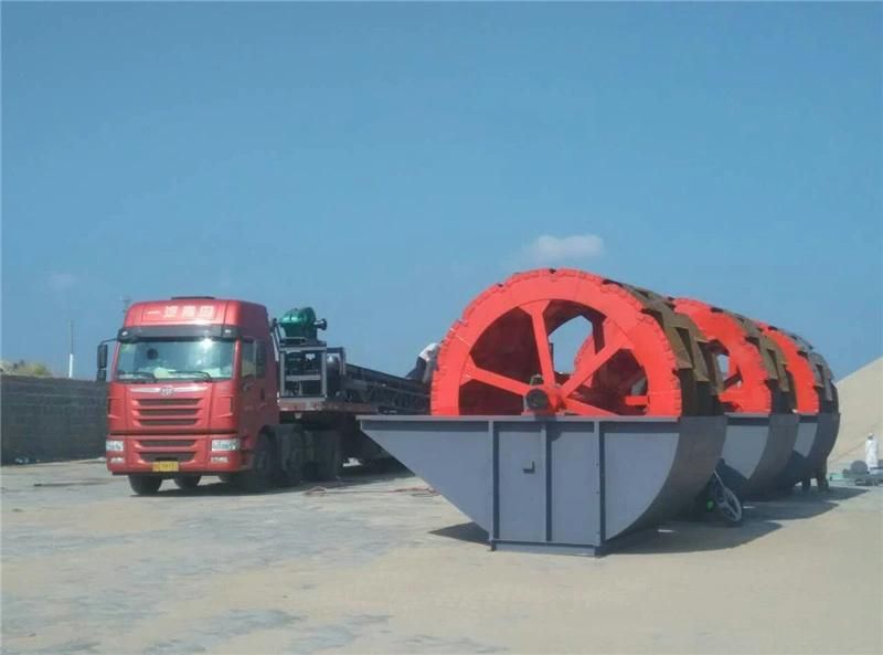 Sand Washer with Simple Structure and Save Water