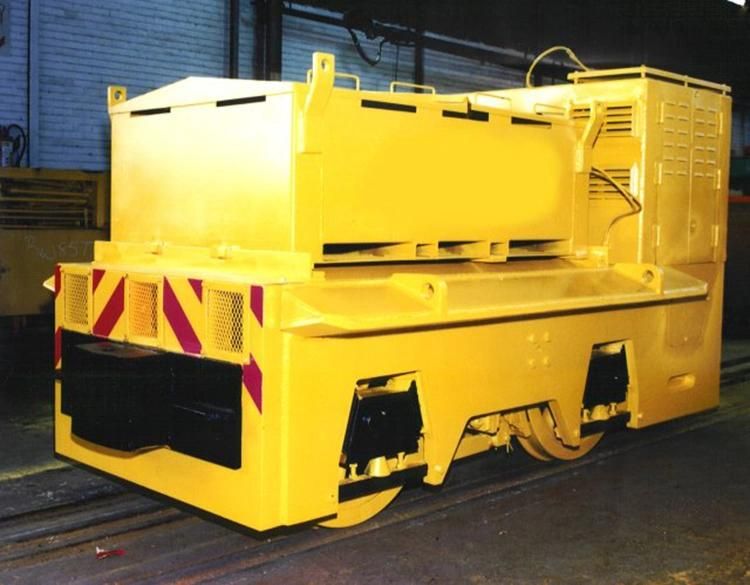 14 Ton Anti-Explosive Tunnel Railway Electrical Mine Battery Locomotive for Transportation