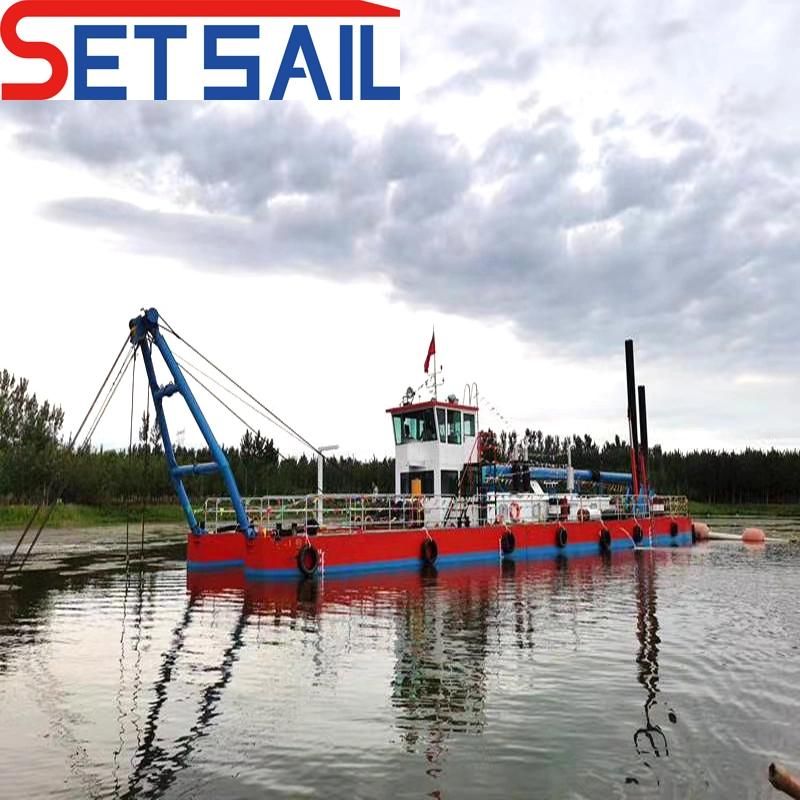 32inch Water Flow 7500m3 Cutter Suction Mud Dredger for River Sand