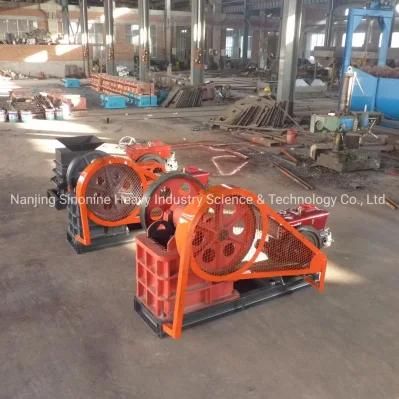 Portable Mobile Small Diesel Engine Jaw Crusher Machine for The Stone Granite Limestone ...